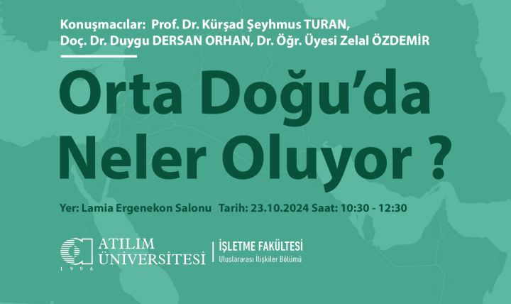 Güncel Meseleler: Orta Doğu'da Neler Oluyor?