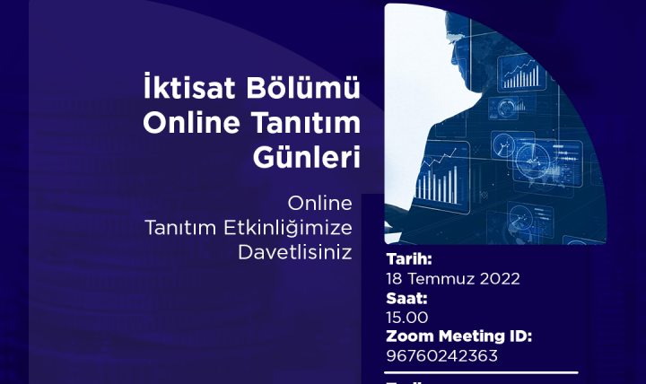 İktisat Bölümü - Online Tanıtım Etkinliği