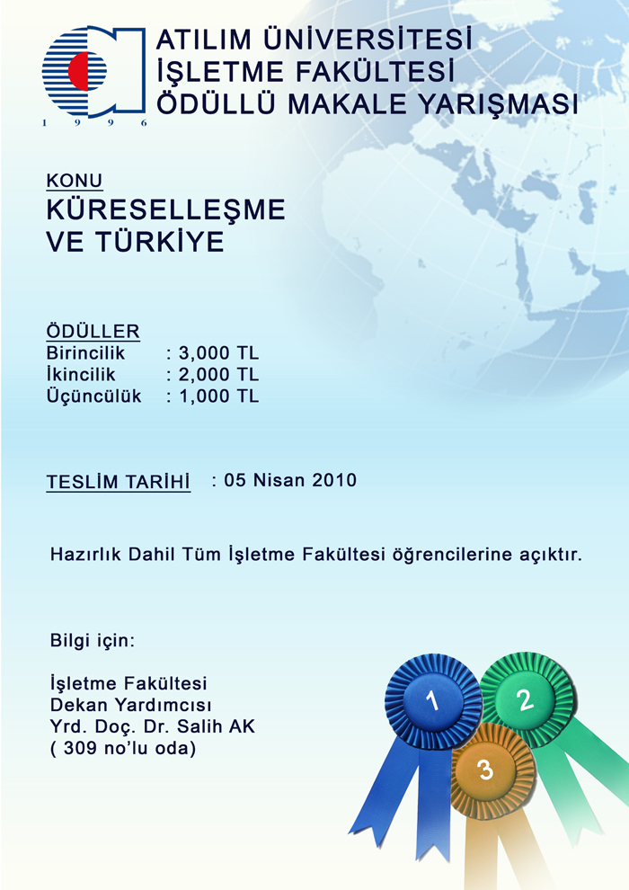 Fakültesi Ödüllü Makale Yarışması