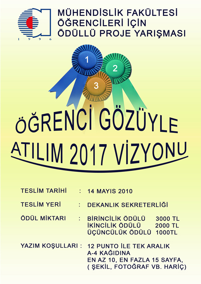 Mühendislik Fakültesi Ödülllü Proje Yarışması