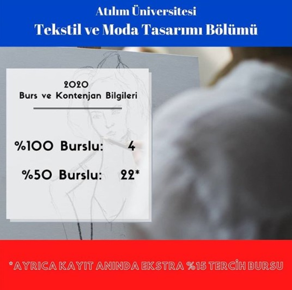 Atilim Universitesi Tekstil Ve Moda Tasarimi 2020 2021 Donemi Kontenjan Bilgileri