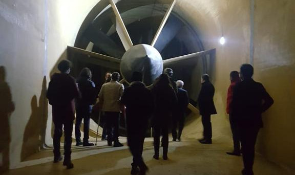 25 Mart 2022 TÜBİTAK-SAGE Ankara Rüzgar Tüneli Ziyareti