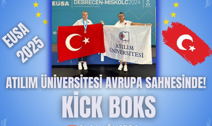 ATILIM UNIVERSITY ON THE EUROPEAN STAGE!