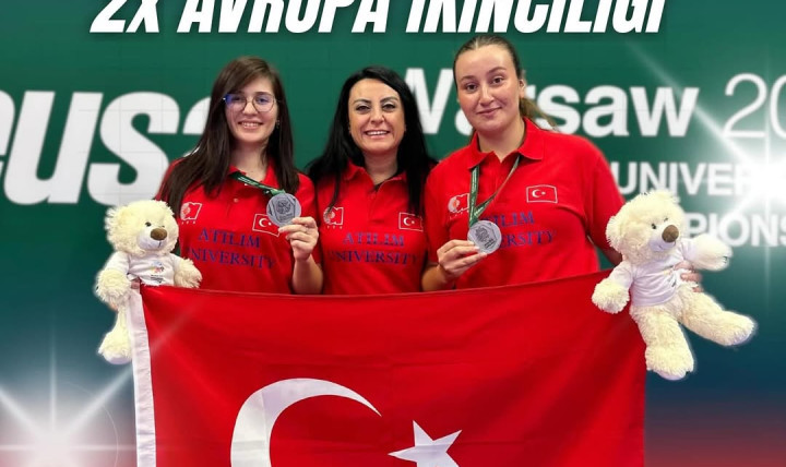 Double Pride in Europe! Two Second-Place Wins in Europe for Atılım University!