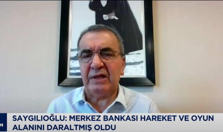 Bölüm Başkanımız Prof. Dr. Nevzat Saygılıoğlu, CNBC-e televizyonunda 18 Ağustos 2025 pazartesi sabahı "Sabah Notları" programını sunan Meryem Kenan'ın konuğu oldu.