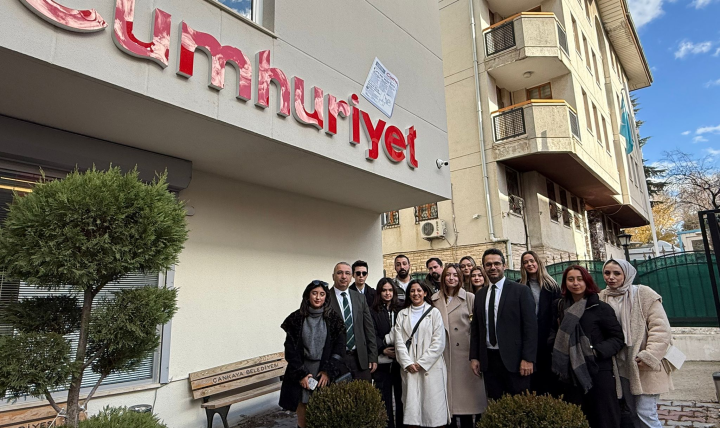 Visit to Cumhuriyet Newspaper from Public Relations and Advertising Department
