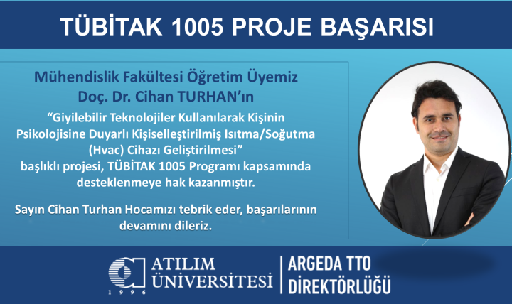 TÜBİTAK 1005 PROJE BAŞARISI